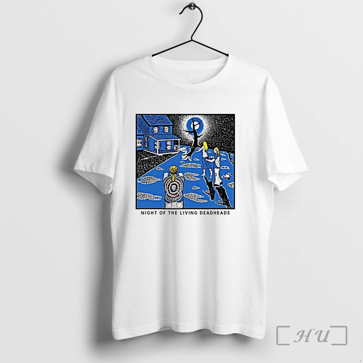 Officials Night Of The Living Deadheads Zombie Picture Premium T Shirts Sweater Hoodie