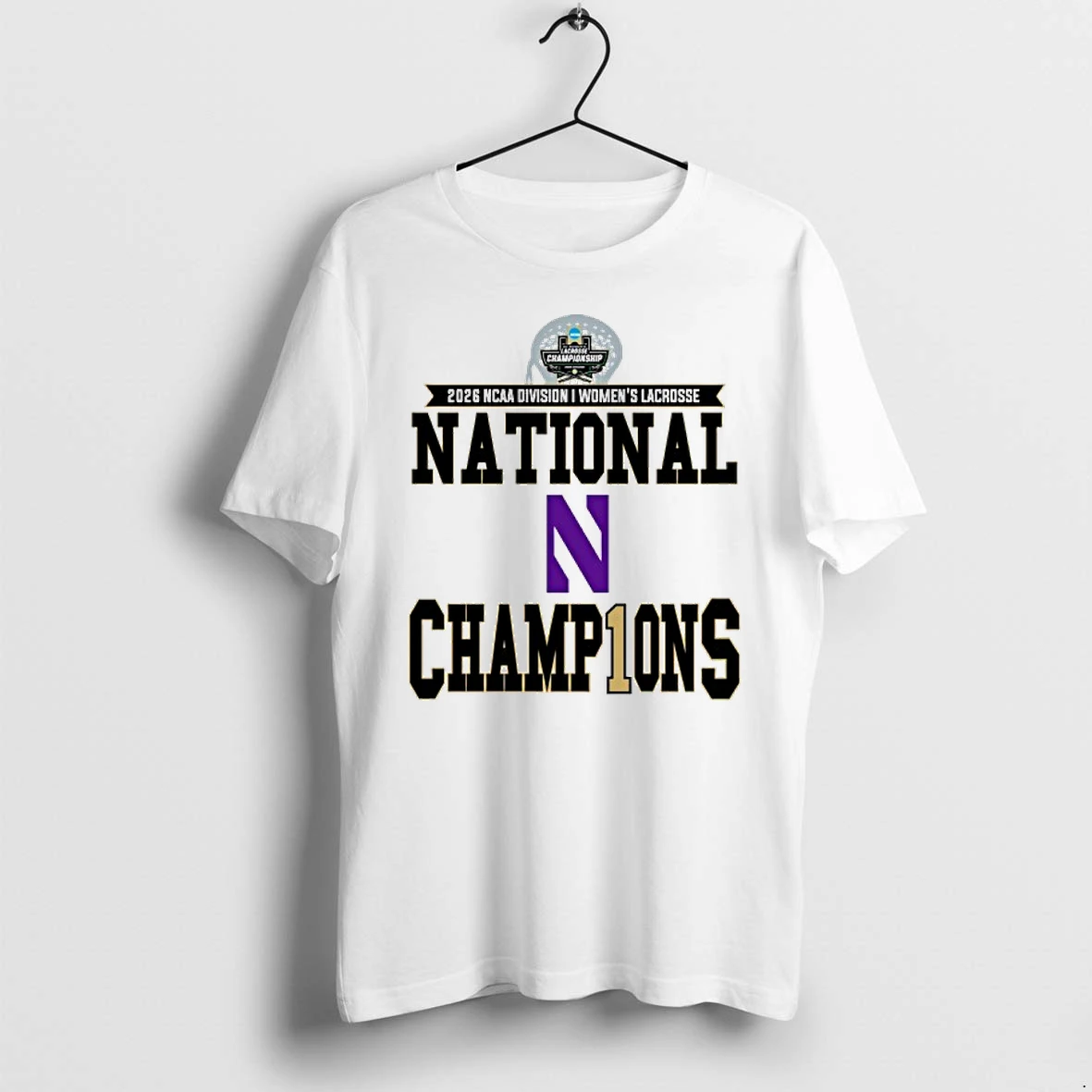 Officials Northwestern Wildcats 2026 Ncaa Division I Womens Lacrosse National Champions Premium T Shirt Sweatshirt Hoodie