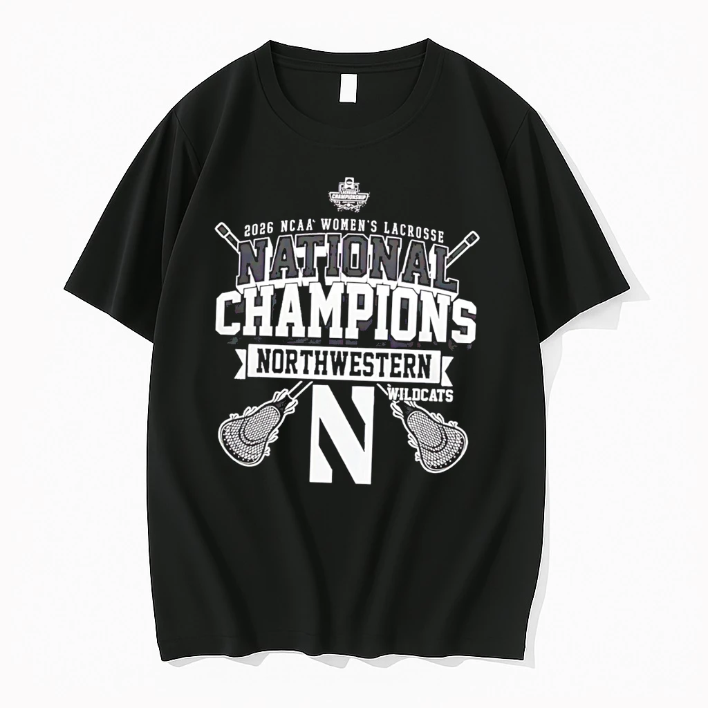 Officials Northwestern Wildcats Ncaa Womens Lacrosse National Champions 2026 Classic Tee Premium T Shirt Sweatshirt Hoodie