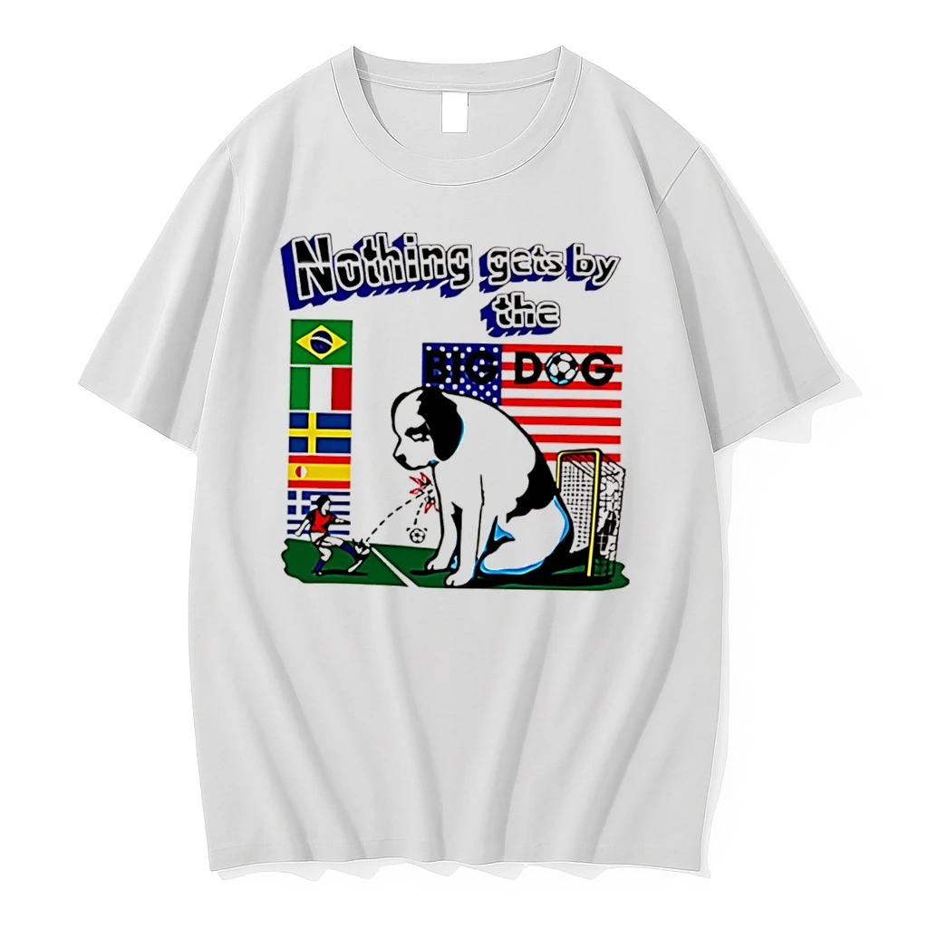 Officials Nothing Gets By The Big Dog World Cup Flags Tee Premium T Shirt Sweatshirt Hoodie