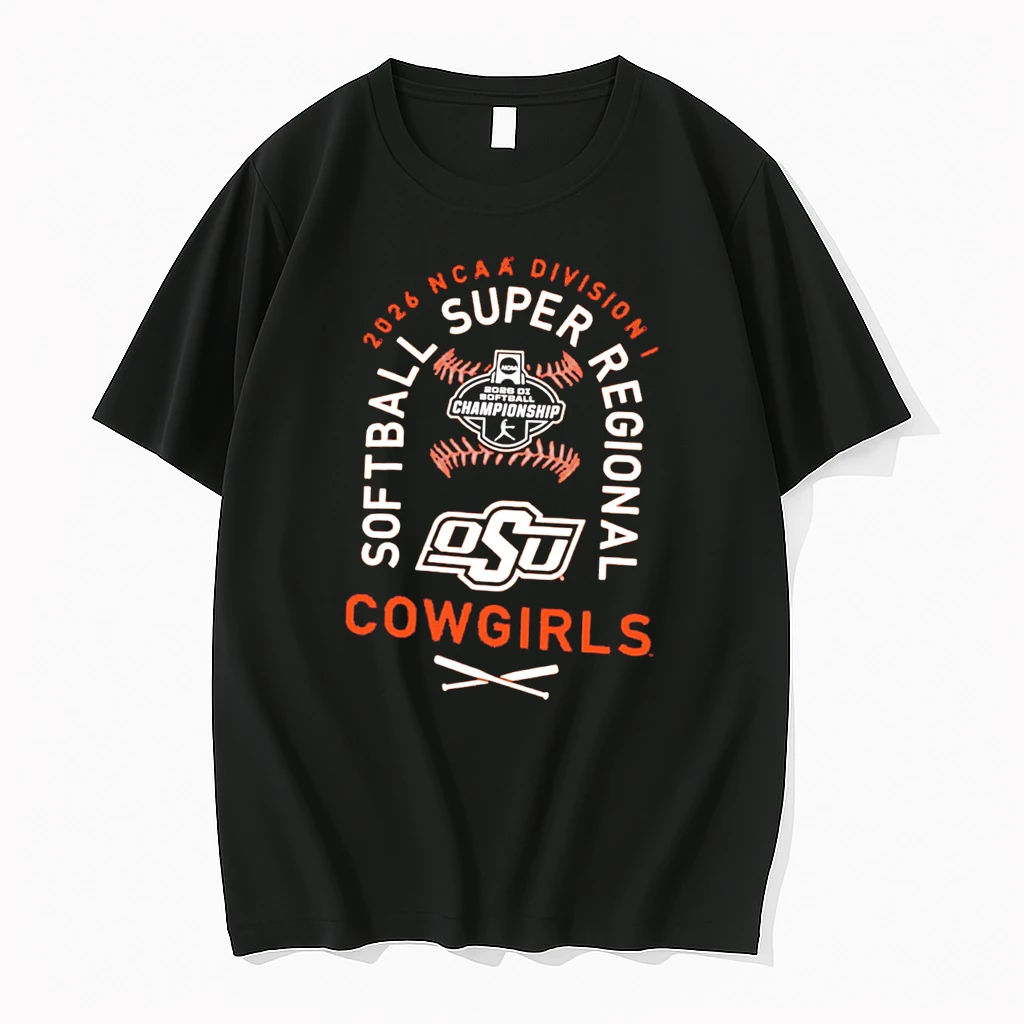 Officials Osu Cowgirls 2026 Ncaa Division I Softball Super Regionals Tee Premium T Shirt Sweatshirt Hoodie