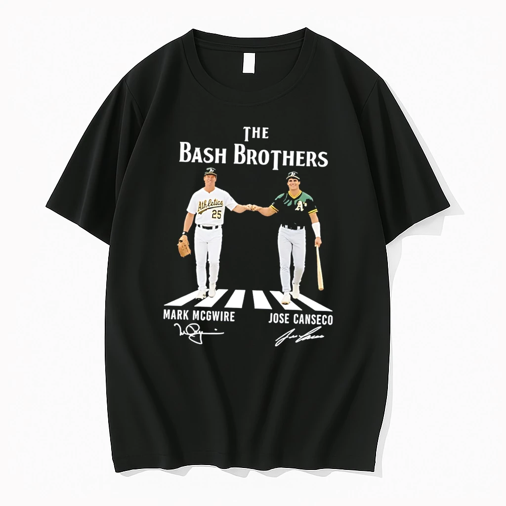 Officials Oakland Athletics The Bash Brothers Abbey Road Signature Tee Premium T Shirt Sweatshirt Hoodie