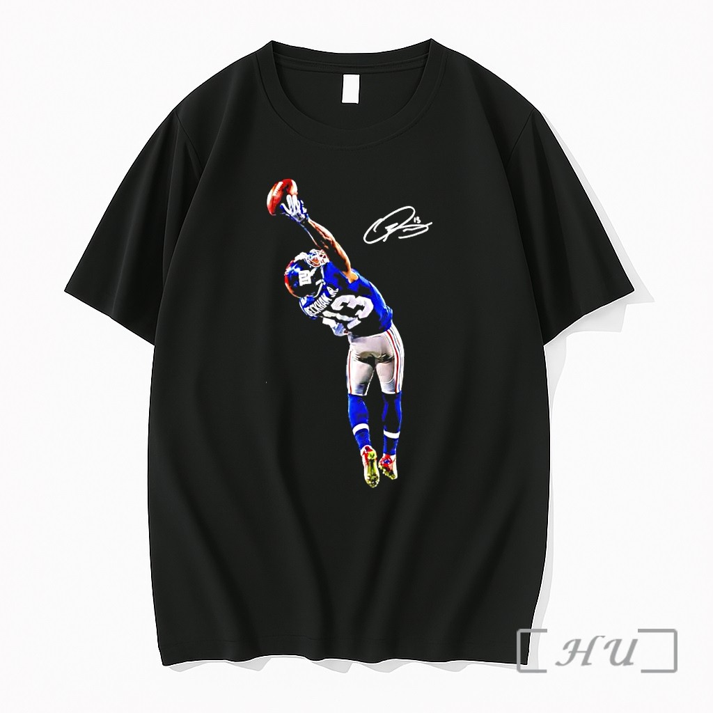 Officials Odell Beckham Jr The Catch Indianapolis Colts Nfl Number 13 Signature Premium T Shirts Sweater Hoodie