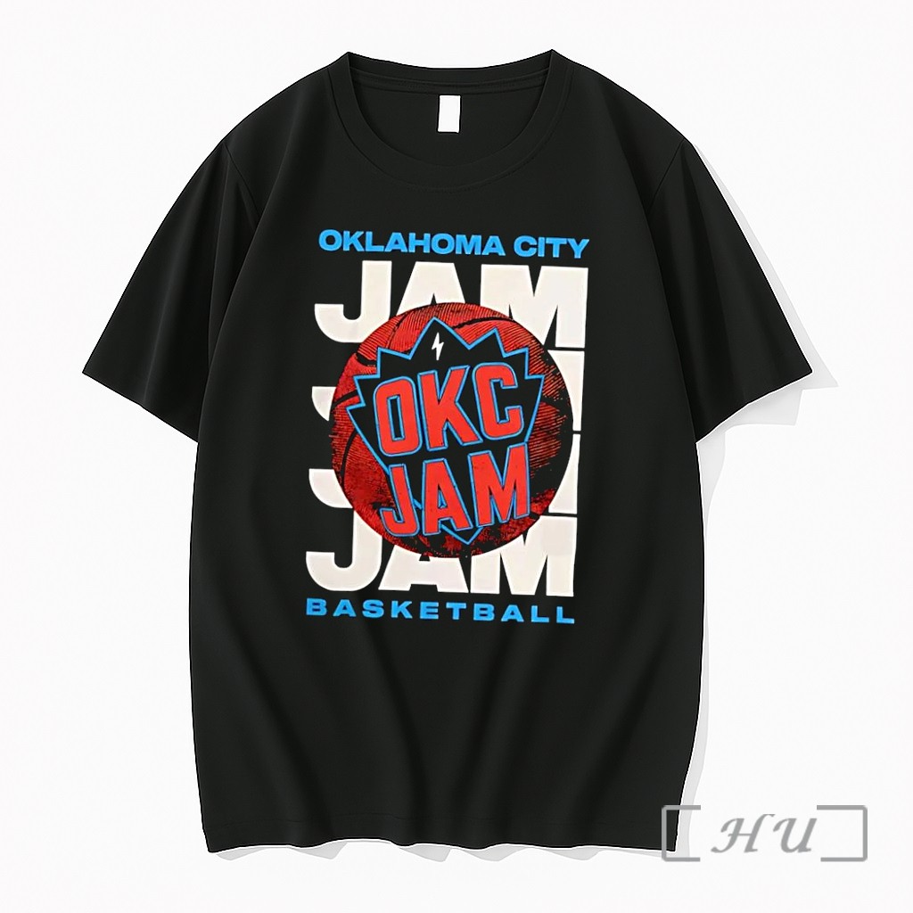 Officials Oklahoma City Jam Basketball Oklahoma City Jam Jam Jam Jam Jam Okc Jam Basketball Black Premium T Shirts Sweater Hoodie