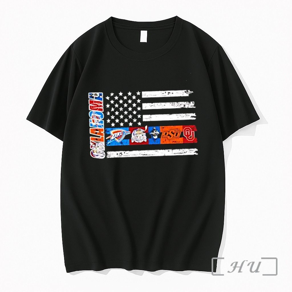 Officials Oklahoma Sport Teamsthunder Tulsa Oilers State Cowboys Sooners Usa Independence Day Premium T Shirts Sweater Hoodie