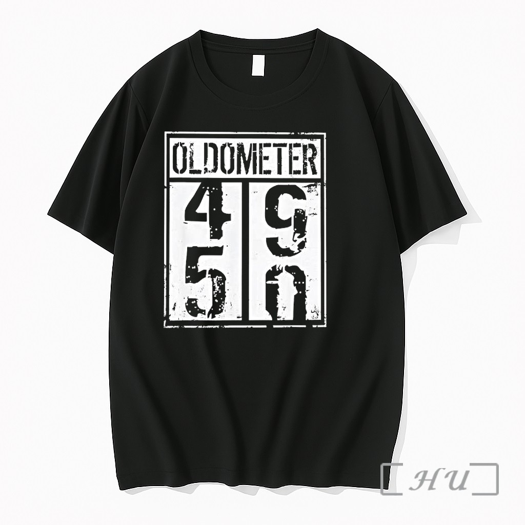 Officials Oldometer 50th Birthday 49 50 Years Old Joke Premium T Shirts Sweater Hoodie