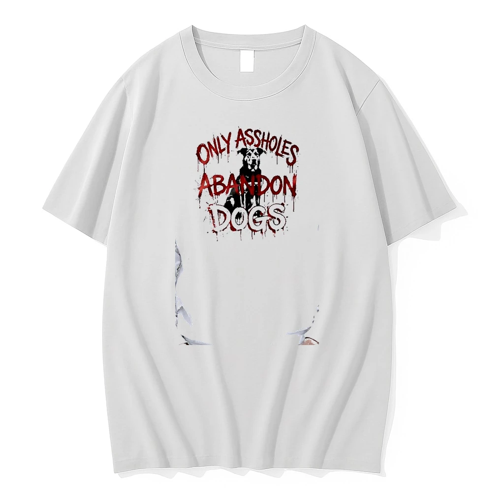 Officials Only Assholes Abandon Dogs Premium T Shirt Sweatshirt Hoodie