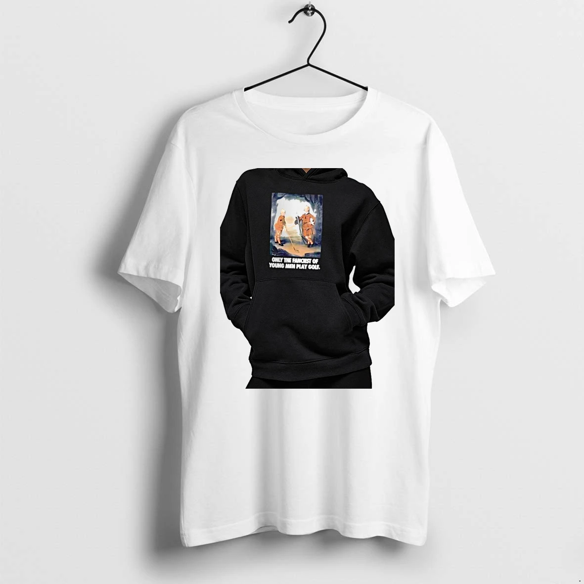Officials Only The Fanciest Of Young Men Play Golf Premium T Shirt Sweatshirt Hoodie