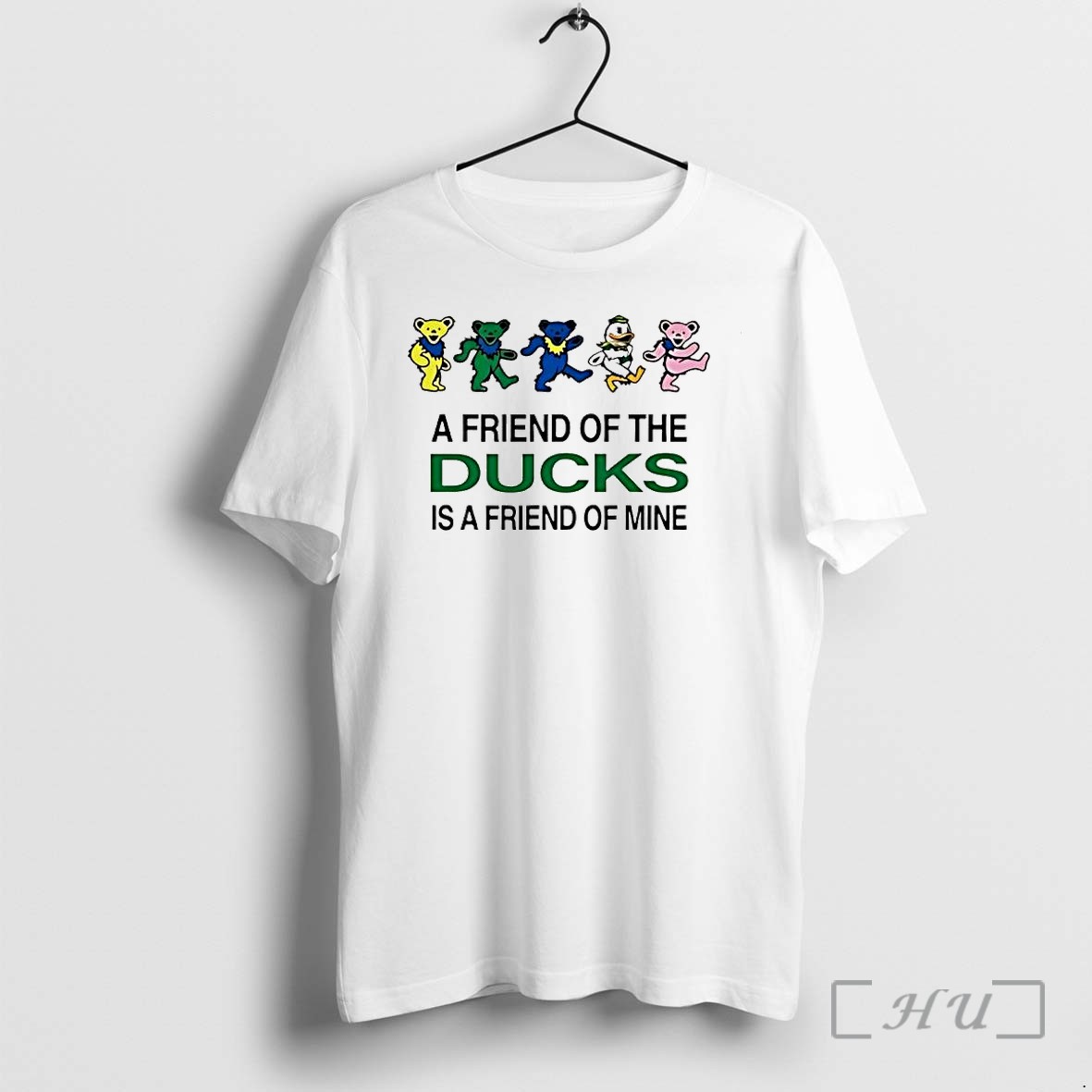 Officials Oregon Ducks Grateful Dead A Friend Of The Ducks Is A Friend Of Mine Premium T Shirts Sweater Hoodie
