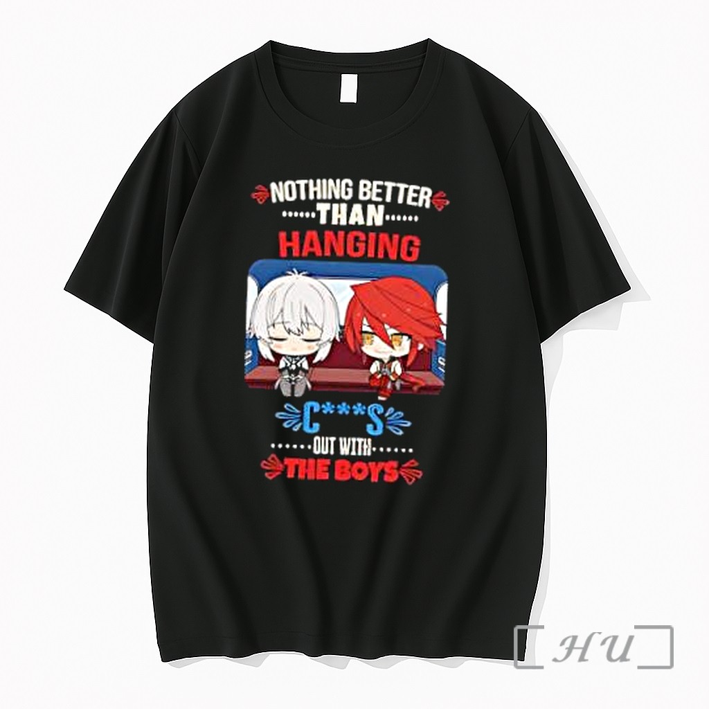 Officials Otto Apocalypse Kevin Kaslana Honkai Impact 3rd Nothing Better Than Hanging Cs Out With The Boys Premium T Shirts Sweater Hoodie