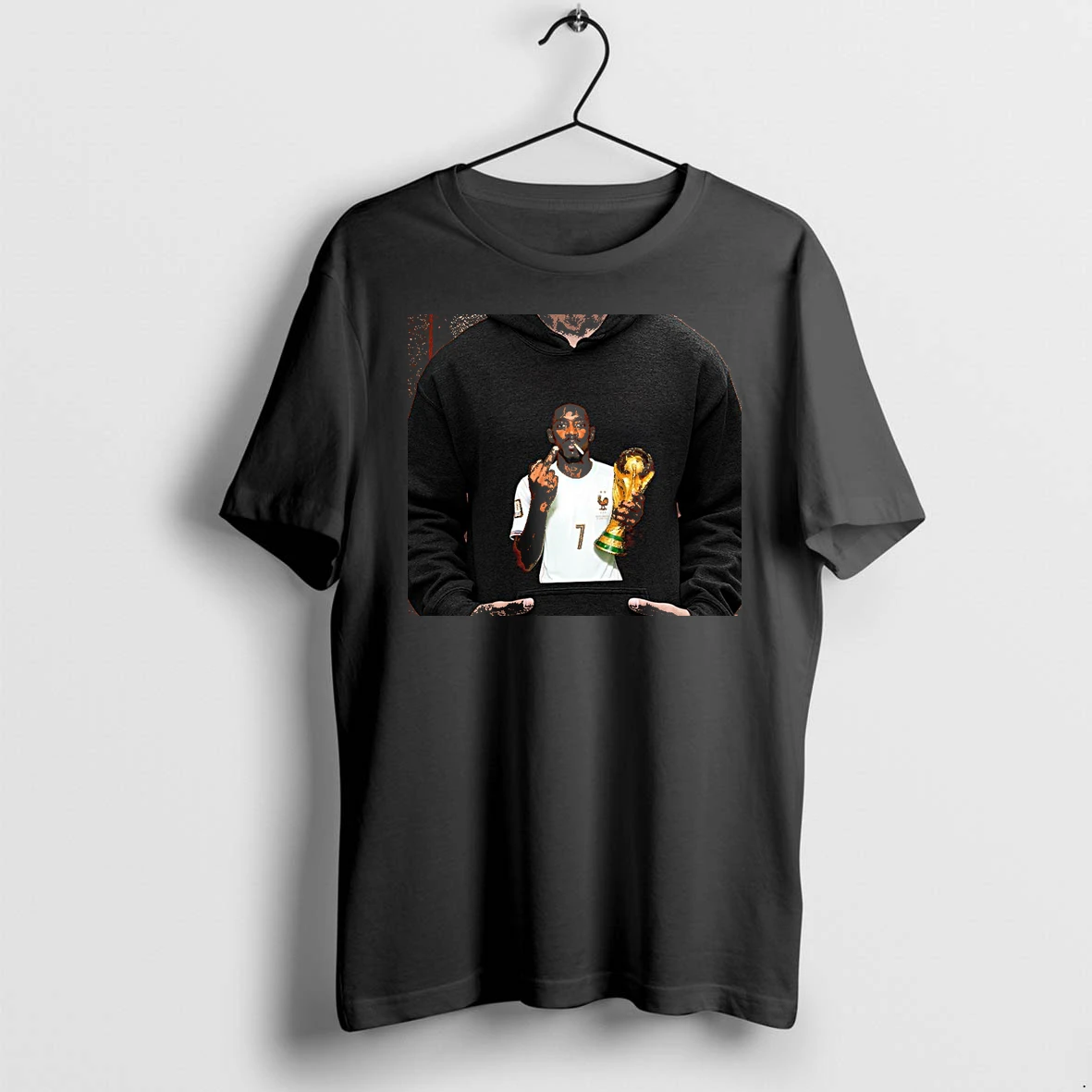 Officials Ousmane Dembele France National Team World Cup 2026 Fff North America Middle Finger Premium T Shirt Sweatshirt Hoodie