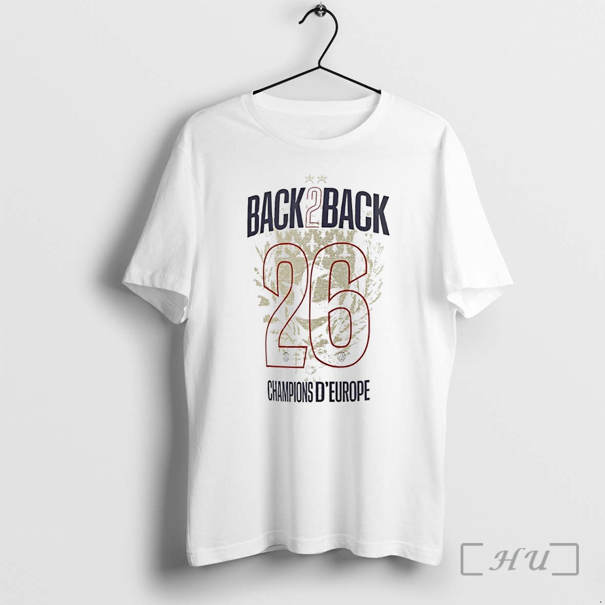 Officials Psg Back 2 Back 2025 26 Champions Of Deurope Premium T Shirts Sweater Hoodie