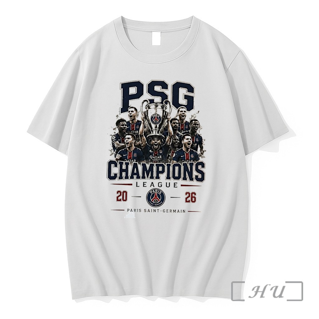 Officials Psg Champions League Winners 2026 Tee Premium T Shirts Sweater Hoodie