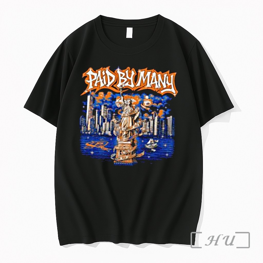 Officials Paid By Many Statue Of Liberty New York City Skyline Cash Money Premium T Shirts Sweater Hoodie