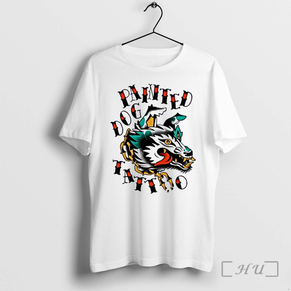 Officials Painted Dog Tattoo Premium T Shirts Sweater Hoodie