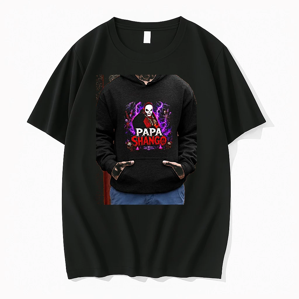 Officials Papa Shango World Wrestling Federation Papa Shango Lightning Voodoo Occult Premium T Shirt Sweatshirt Hoodie