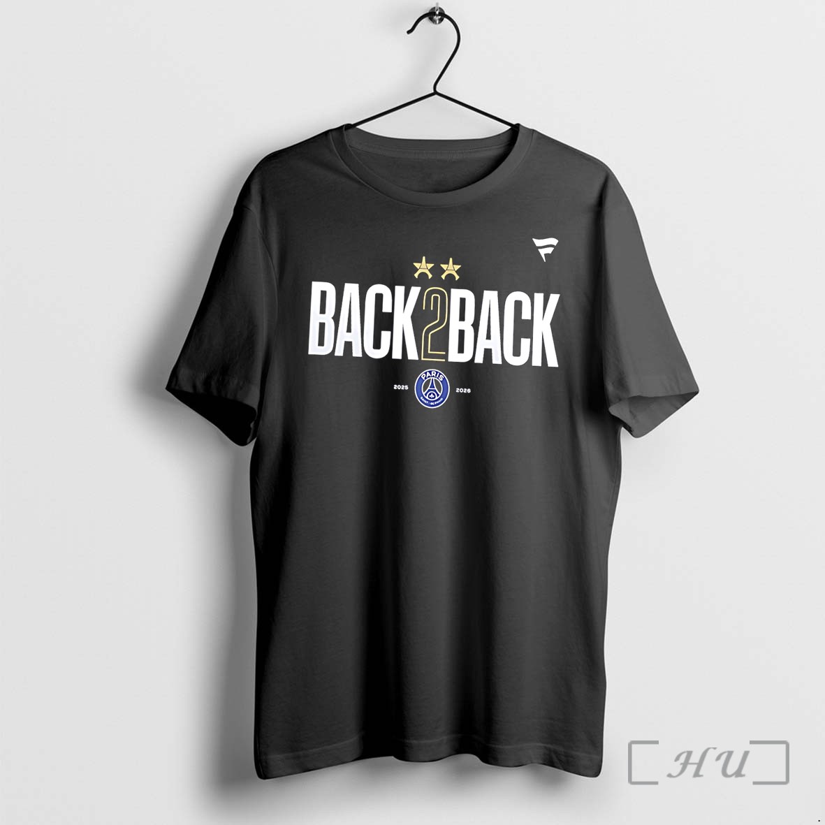 Officials Paris Saint Germain 2025 2026 Champions League Final Back 2 Back Stars Tee Premium T Shirts Sweater Hoodie