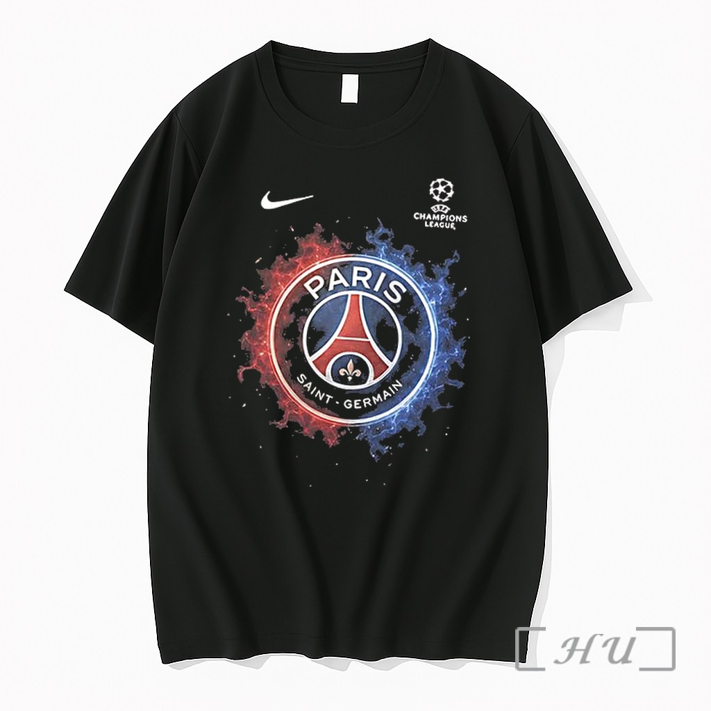 Officials Paris Saint Germain 2025 26 Champions League Champions Premium T Shirts Sweater Hoodie