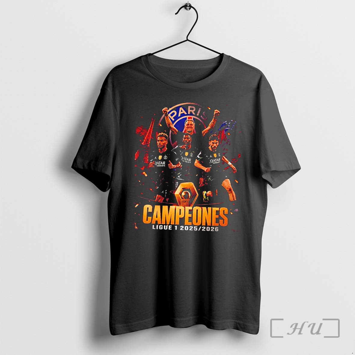 Officials Paris Saint Germain Uefa League Champions 2026 Psg 14th Ligue 1 Tee Premium T Shirts Sweater Hoodie