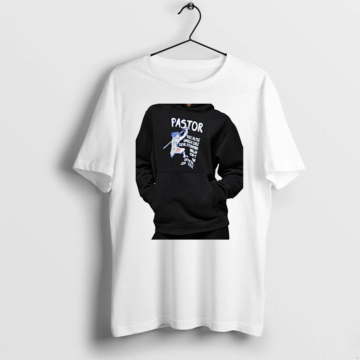 Officials Pastor Because Hardcore Devilstomping Ninja Isnt And Job Title Premium T Shirt Sweatshirt Hoodie