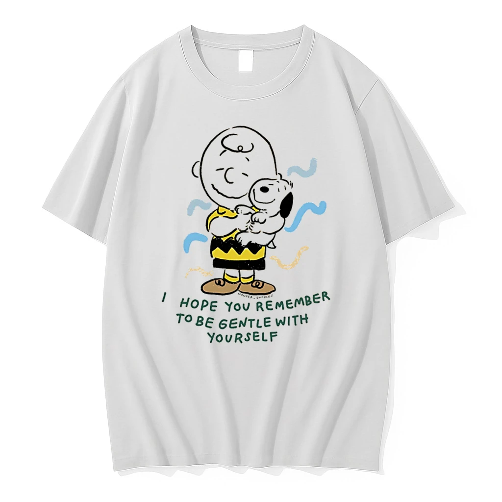 Officials Peanuts I Hope You Remember To Be Gentle With Yourself Tee Premium T Shirt Sweatshirt Hoodie