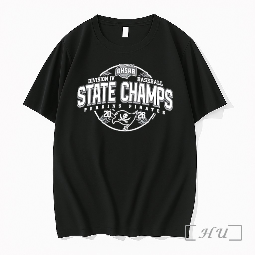 Officials Perkins Pirates 2026 Ohsaa Baseball Division 4 State Champions Premium T Shirts Sweater Hoodie