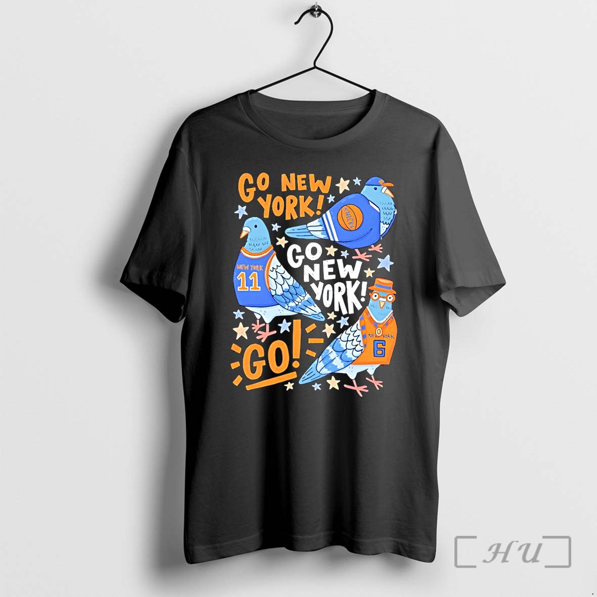 Officials Pigeons Basketball Go New York Go New York Go New York Knicks Nba Finals 2026 Premium T Shirts Sweater Hoodie