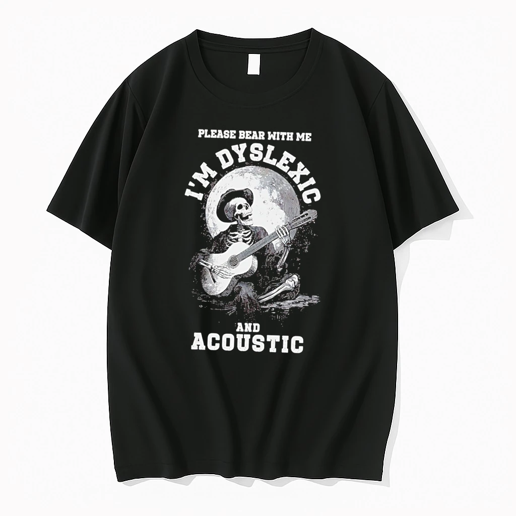 Officials Please Bear With Me I Am Dyslexic And Acoustic Tee Premium T Shirt Sweatshirt Hoodie