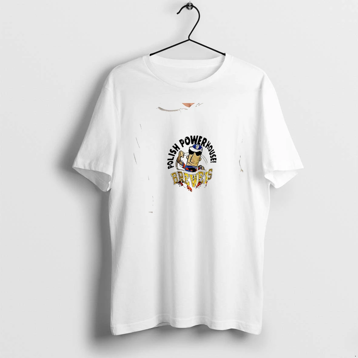 Officials Polish Sausage Milwaukee Brewers Polish Powerhouse Brewers Baseball Premium T Shirt Sweatshirt Hoodie