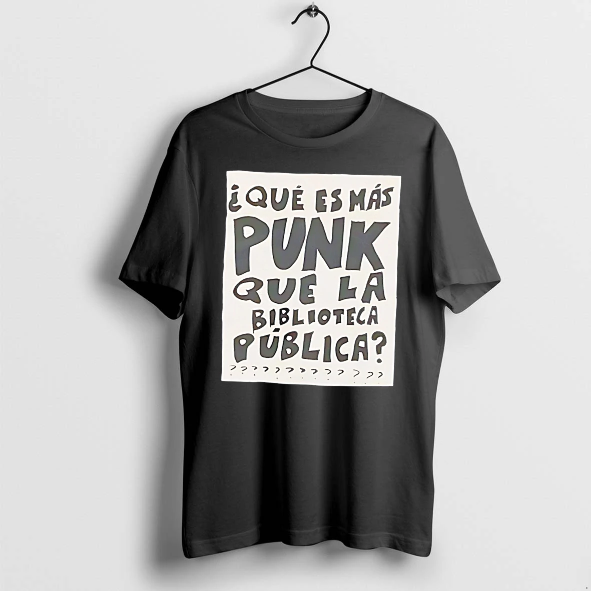 Officials Que Es Mas Punk Que La Biblioteca Publica Tee Premium T Shirt Sweatshirt Hoodie