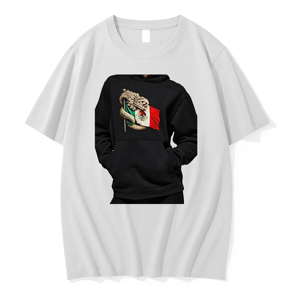 Officials Quetzalcoatl Aztec Feathered Serpent Mexico Flag Premium T Shirt Sweatshirt Hoodie