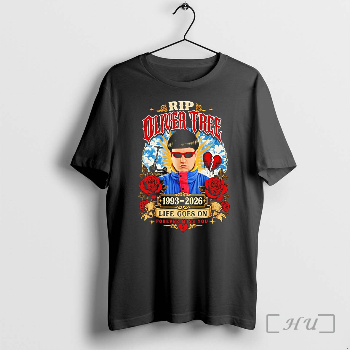 Officials Rip Oliver Tree 1993 2026 Life Goes On Forever Miss You Premium T Shirts Sweater Hoodie