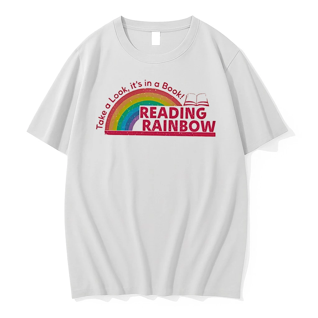 Officials Reading Rainbow Take A Look Its In A Book Tee Premium T Shirt Sweatshirt Hoodie