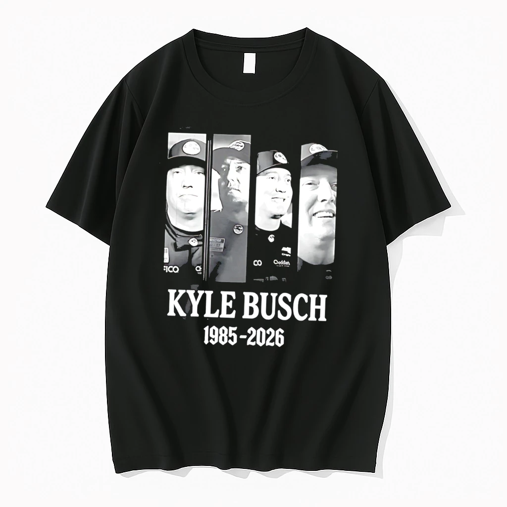 Officials Rest In Peace Kyle Busch 1985 2026 Tribute Tee Premium T Shirt Sweatshirt Hoodie