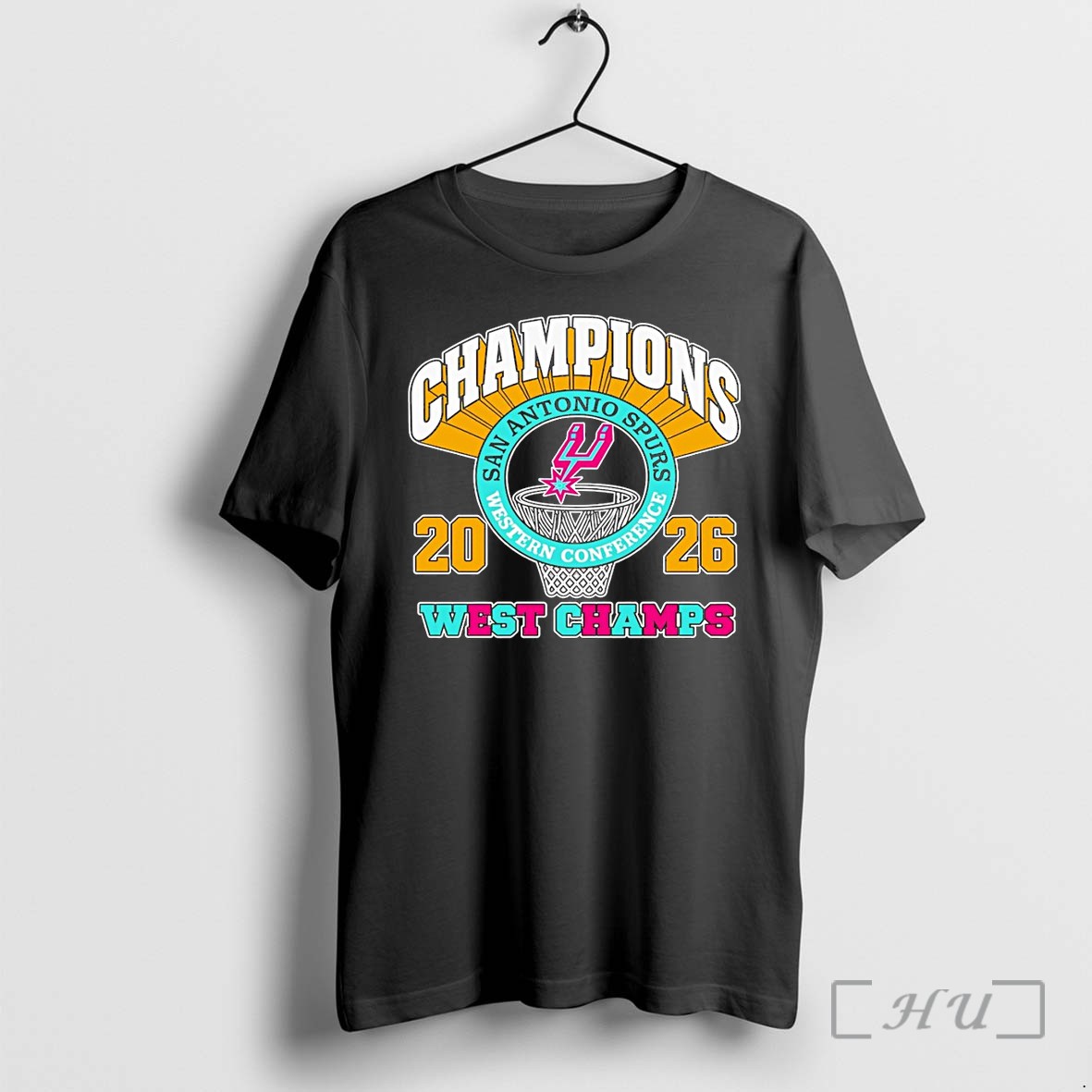 Officials Retro San Antonio Spurs Basketball 2026 Spurs Western Conference Premium T Shirts Sweater Hoodie
