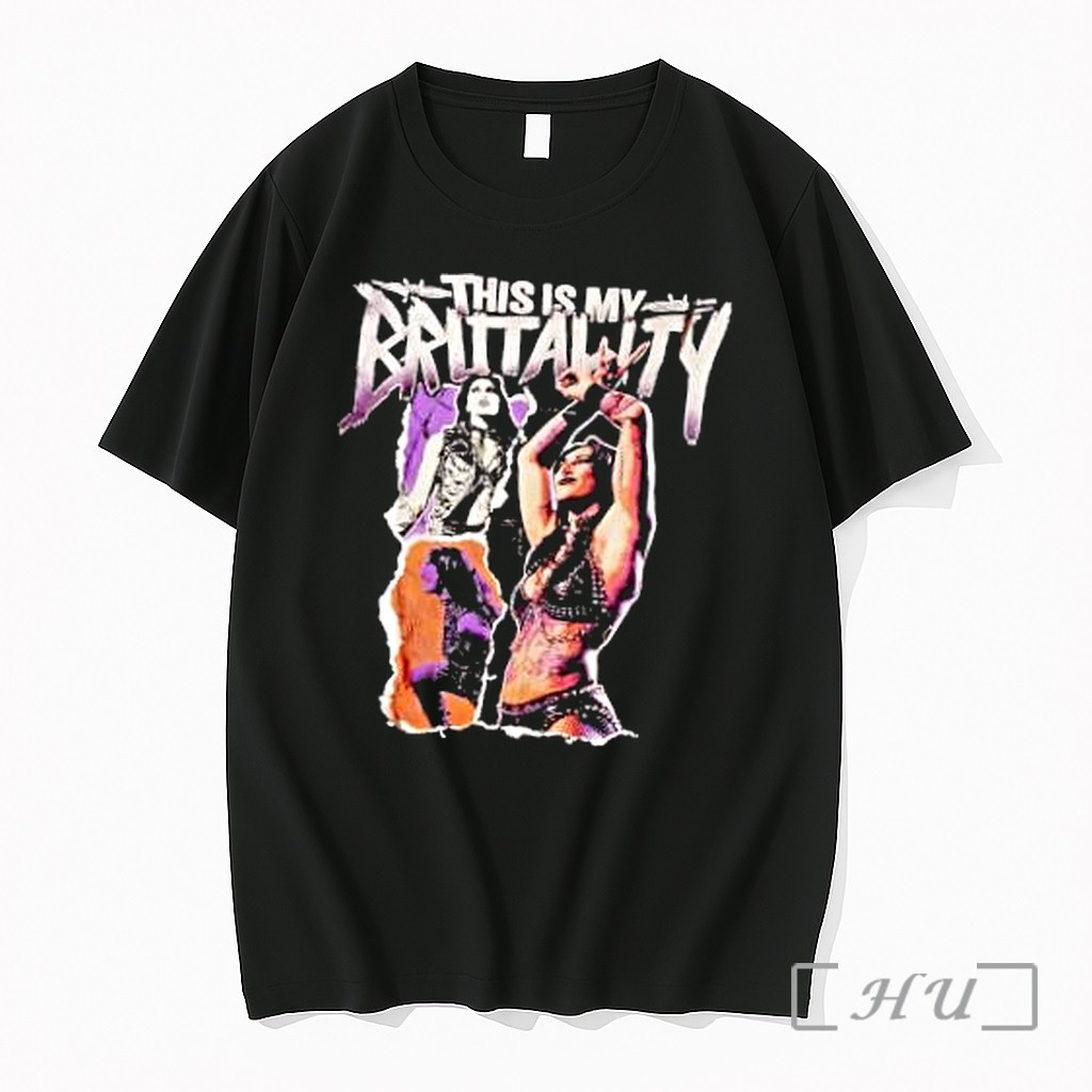 Officials Rhea Ripley Wwe This Is My Brutality Premium T Shirts Sweater Hoodie
