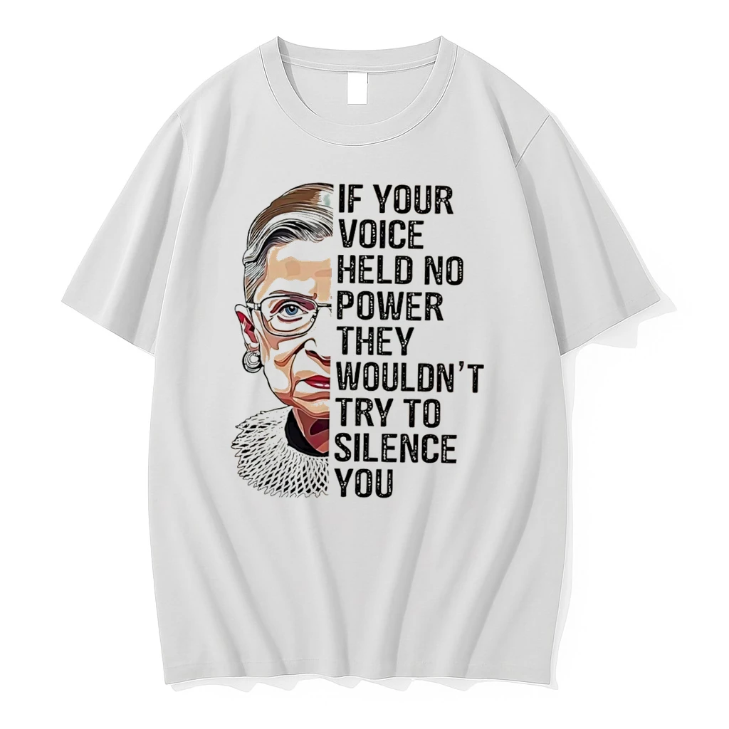 Officials Ruth Bader Ginsburg If You Voice Helf No Power They Wouldnt Try To Silence You Tee Premium T Shirt Sweatshirt Hoodie