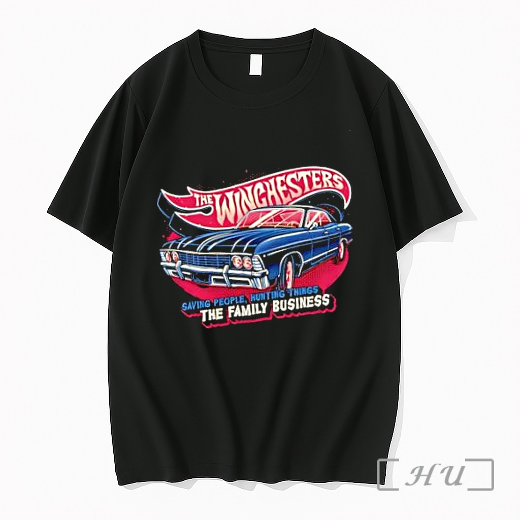 Officials Sam Dean Winchester Supernatural The Winghesters Saving People Hunting Things Premium T Shirts Sweater Hoodie