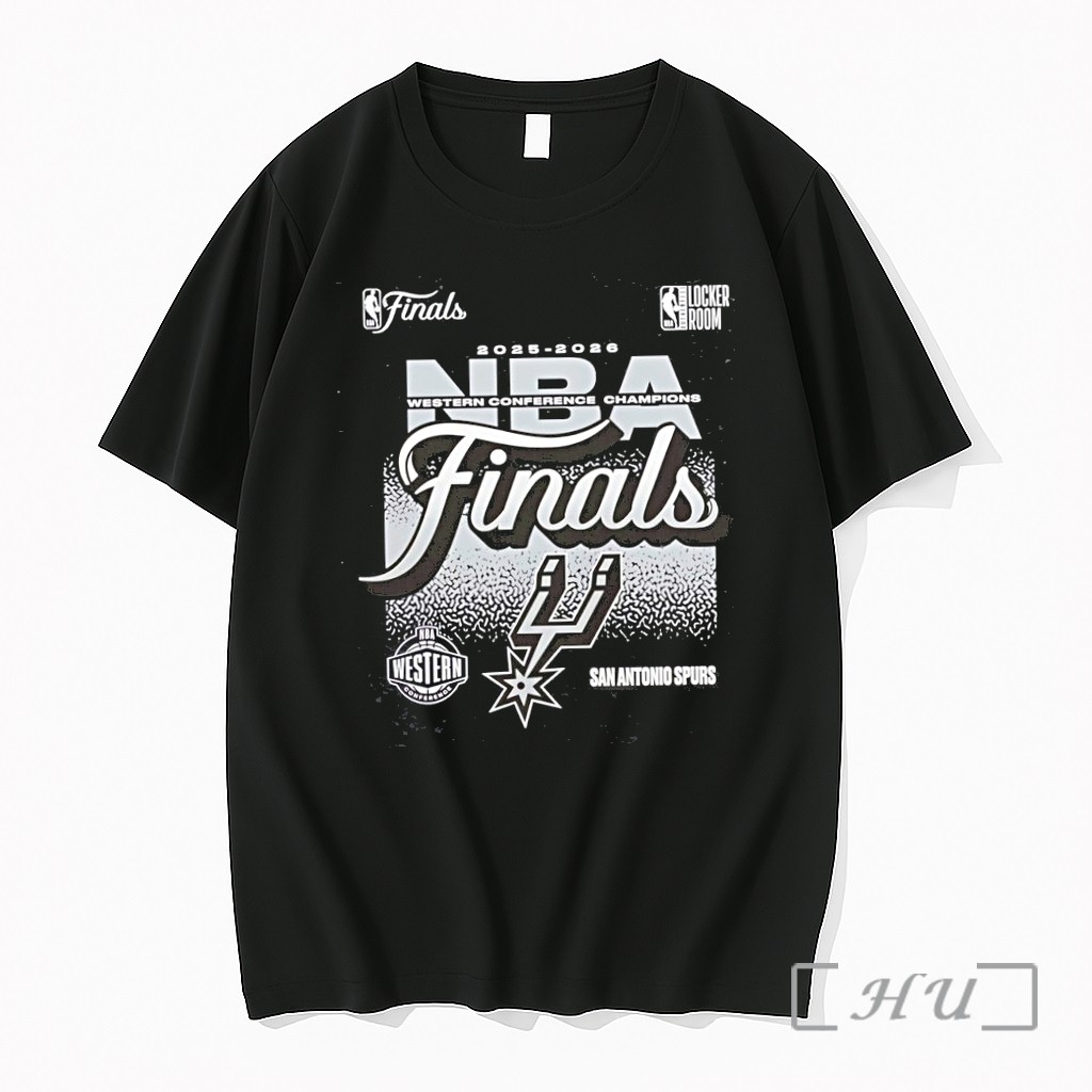 Officials San Antonio Spurs 2026 Nba Western Conference Champions Locker Room Premium T Shirts Sweater Hoodie