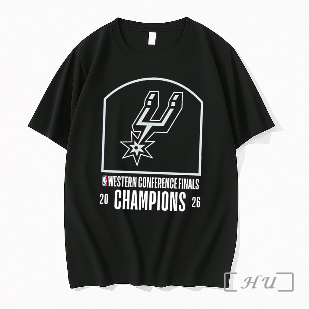 Officials San Antonio Spurs 2026 Nba Western Conference Champions Classic Tee Premium T Shirts Sweater Hoodie