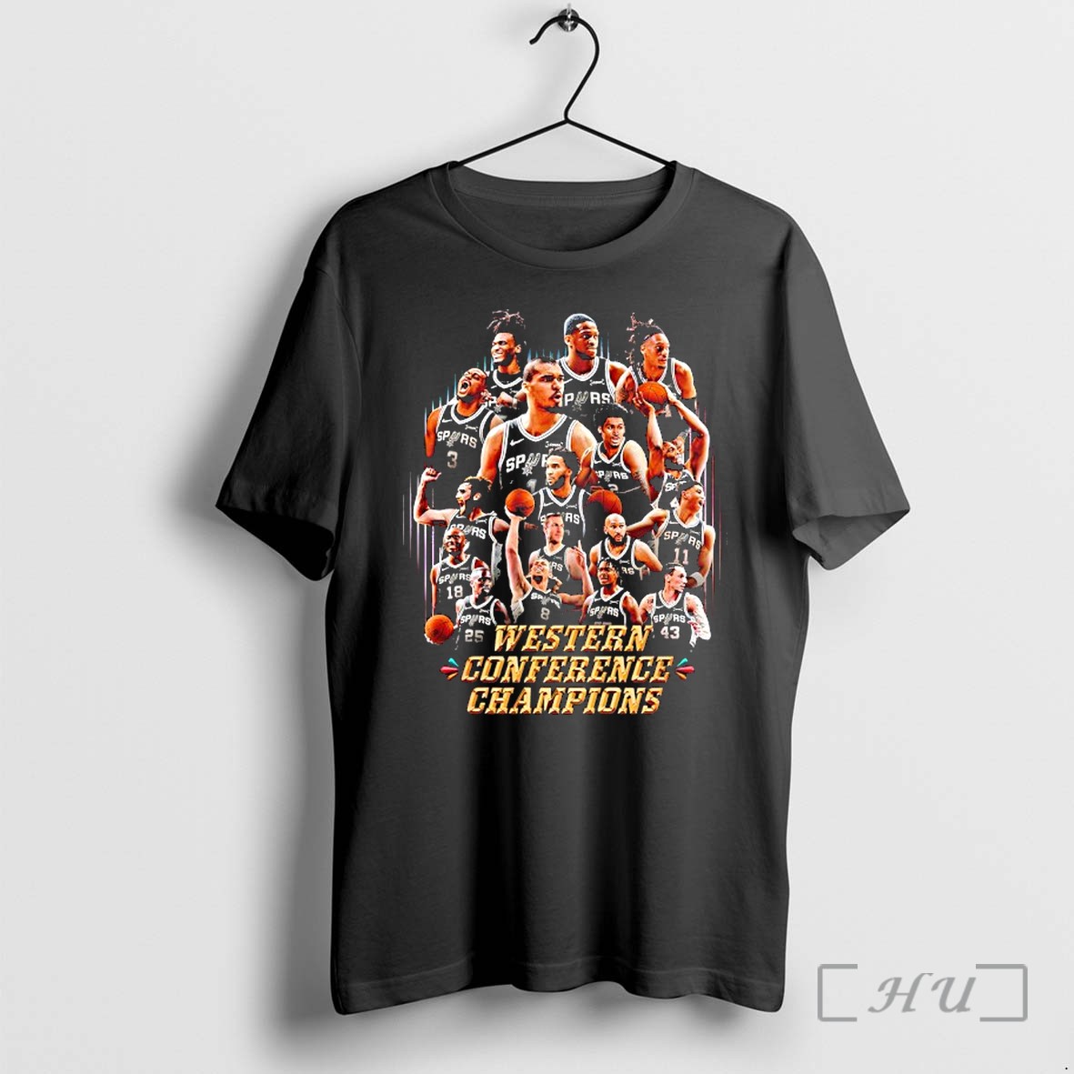 Officials San Antonio Spurs Basketball Big Team Western Conference Champions Vintage Premium T Shirts Sweater Hoodie