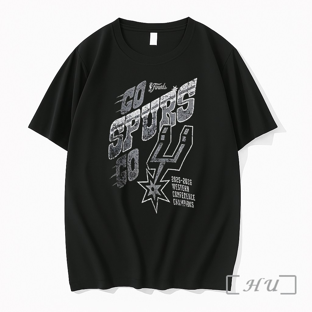 Officials San Antonio Spurs Basketball Nba 2026 Go Spurs Go Western Conference Champions Premium T Shirts Sweater Hoodie