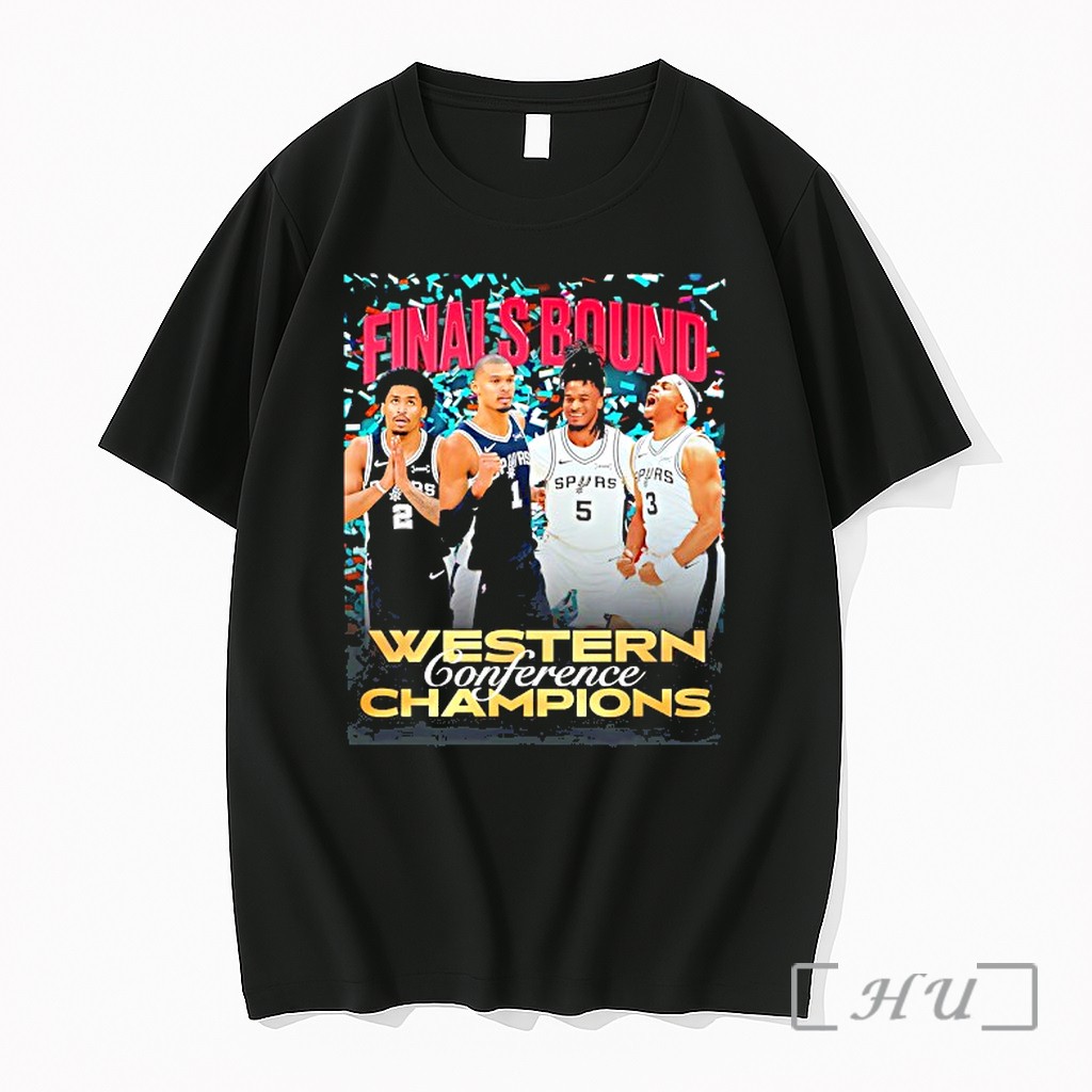 Officials San Antonio Spurs Finals Bound Western Conference Champions Premium T Shirts Sweater Hoodie