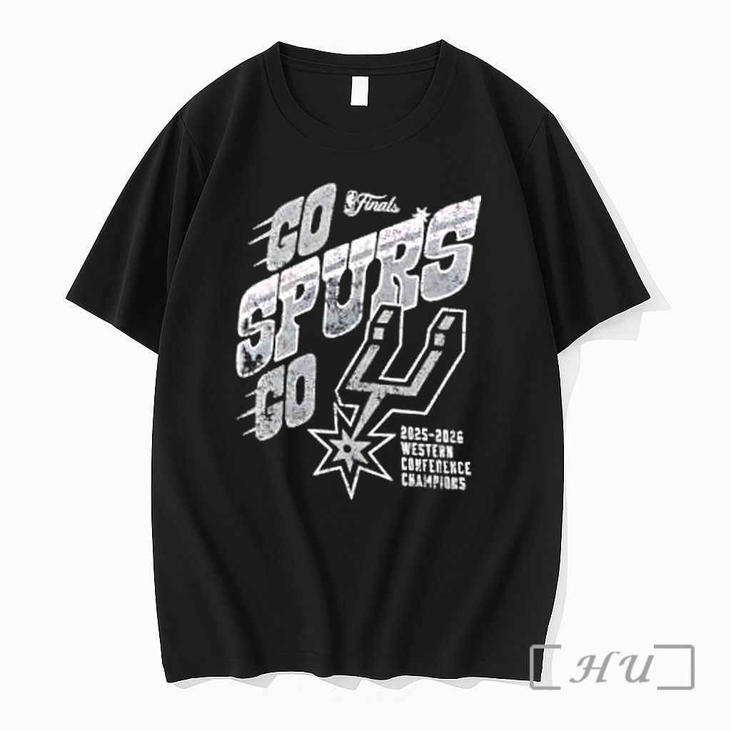 Officials San Antonio Spurs Go Spurs Go 2026 Western Conference Champions Premium T Shirts Sweater Hoodie