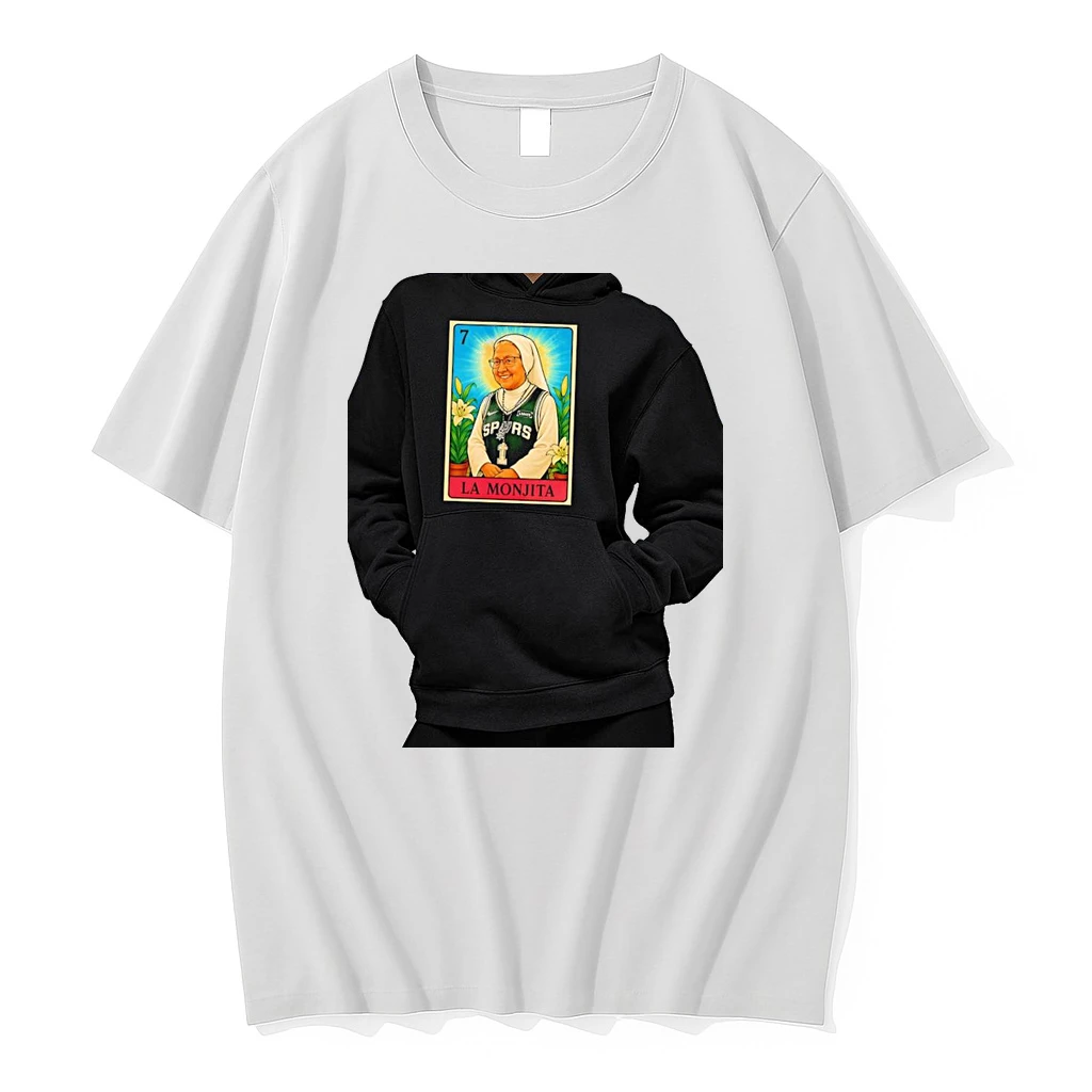 Officials San Antonio Spurs La Monjita Premium T Shirt Sweatshirt Hoodie
