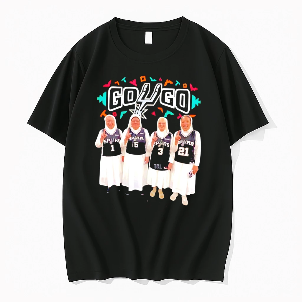 Officials San Antonio Spurs Monk Go Spurs Go Graphic Tee Premium T Shirt Sweatshirt Hoodie