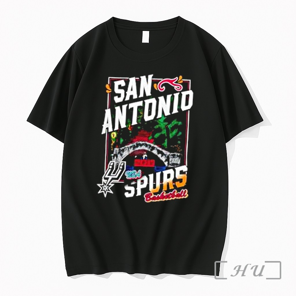 Officials San Antonio Spurs Playoffs Riverwalk Postcard 2026 Premium T Shirts Sweater Hoodie