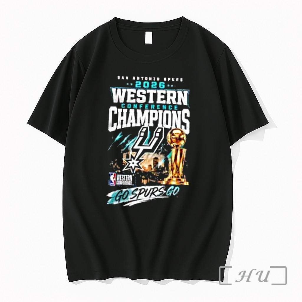 Officials San Antonio Spurs Western Conference Champions 2026 Premium T Shirts Sweater Hoodie