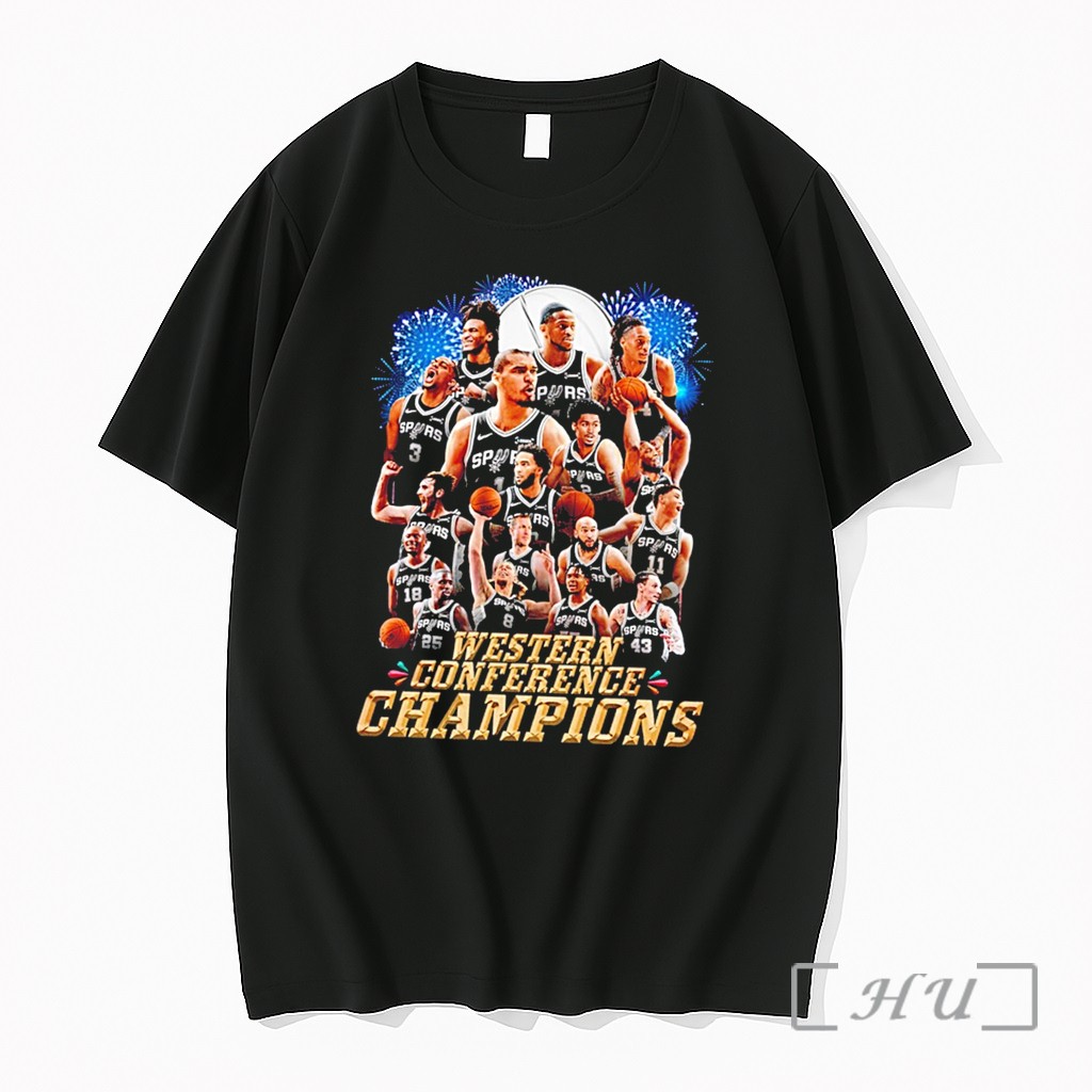 Officials San Antonio Spurs Western Conference Finals Champions 2026 All Team Tee Premium T Shirts Sweater Hoodie
