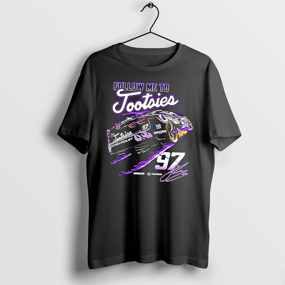 Officials Shane Van Gisbergen No 97 2026 Follow Me To Tootsies Signature Tee Premium T Shirt Sweatshirt Hoodie